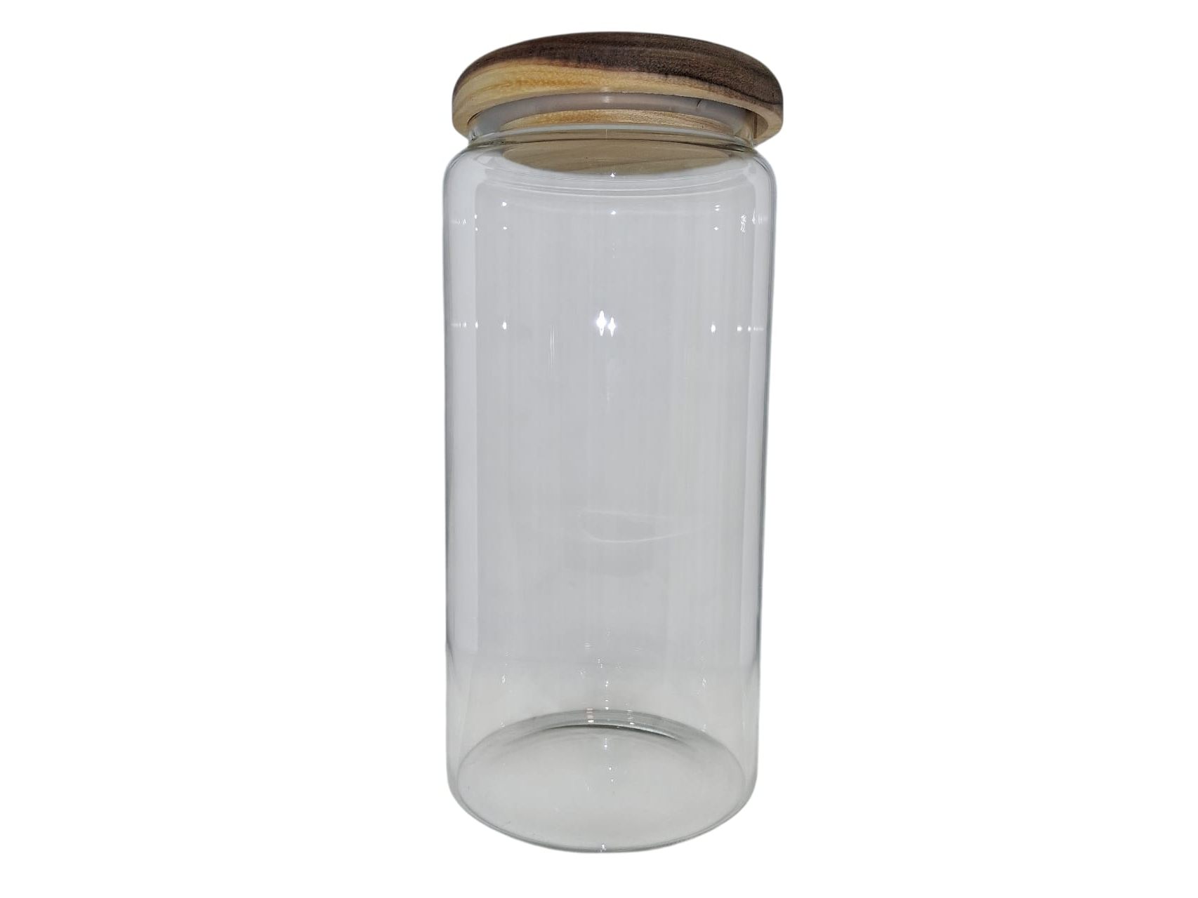 Frasco de vidrio hermético 20cm