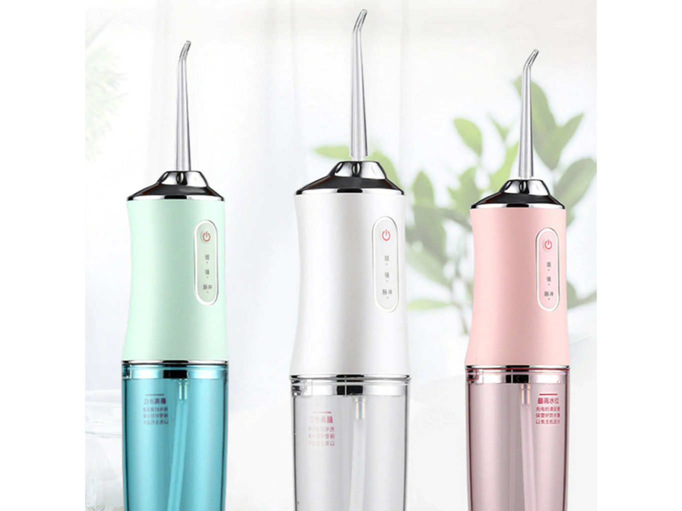 Irrigador Bucal Portátil Limpieza Dental Recargable Higiene