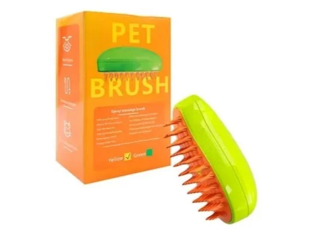 Cepillo de mascota humidificador s/mango
