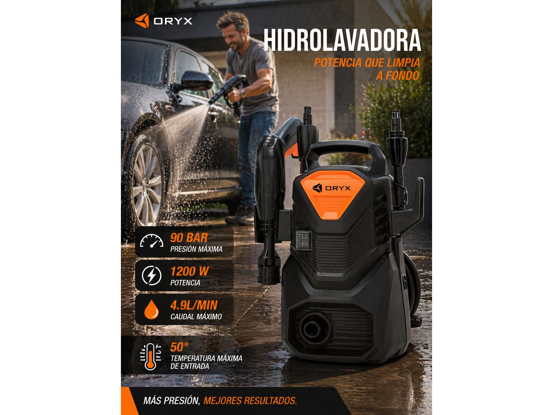 Hidrolavadora 1200w