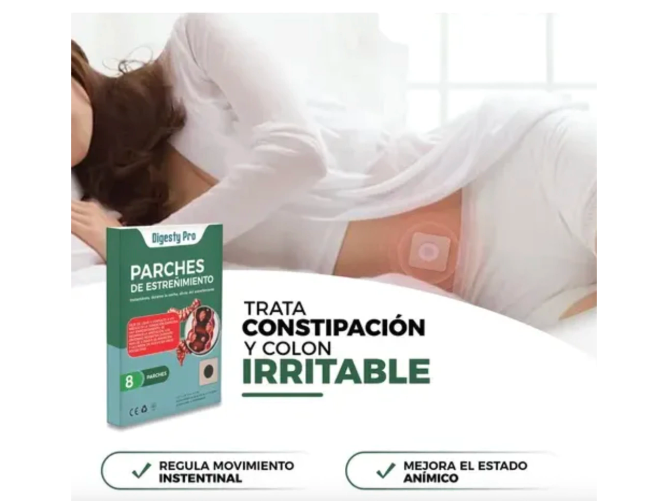 Parches Para Mejorar Digestión Constipación Estreñimiento Herbal Natural