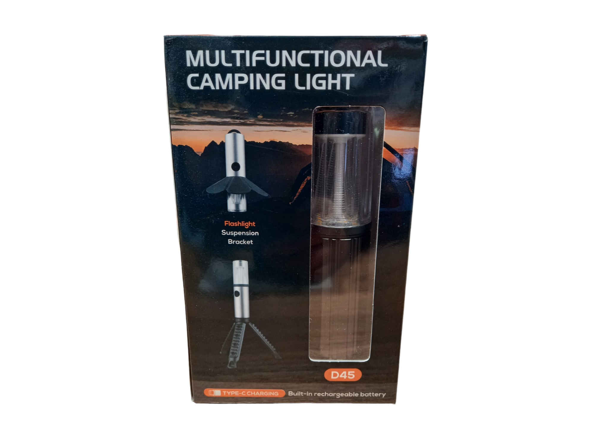 Luz de camping tripode