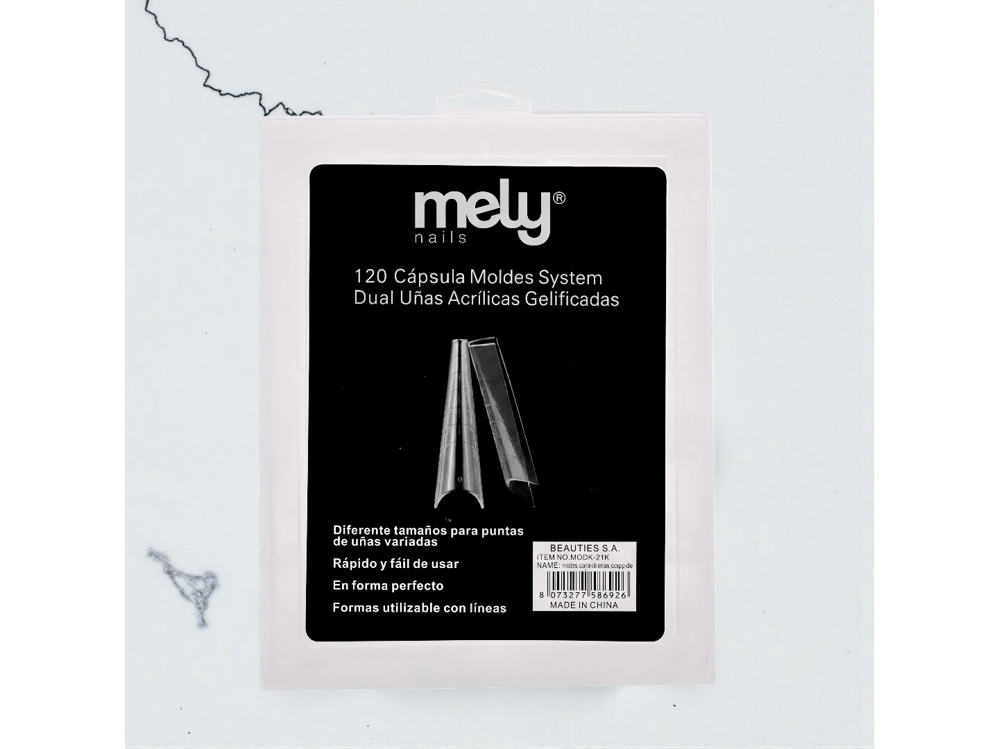 CÁPSULA MOLDE SISTEMA DUAL ESCALONADA LARGA MELY - X120 U