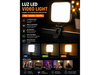 Luz LED para celular recargable