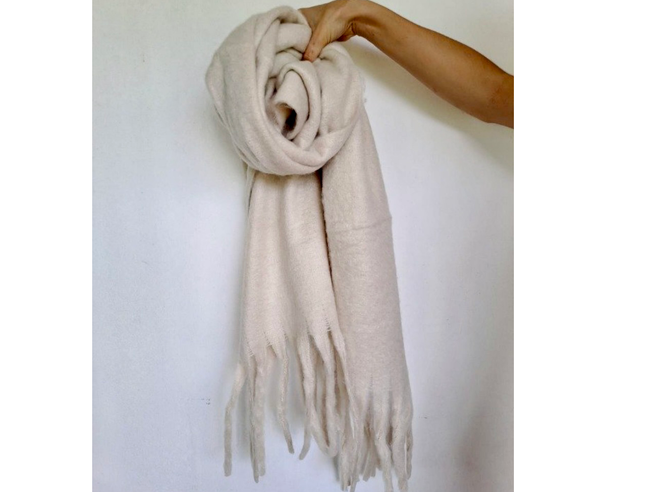 BUFANDA NUBE NATURAL