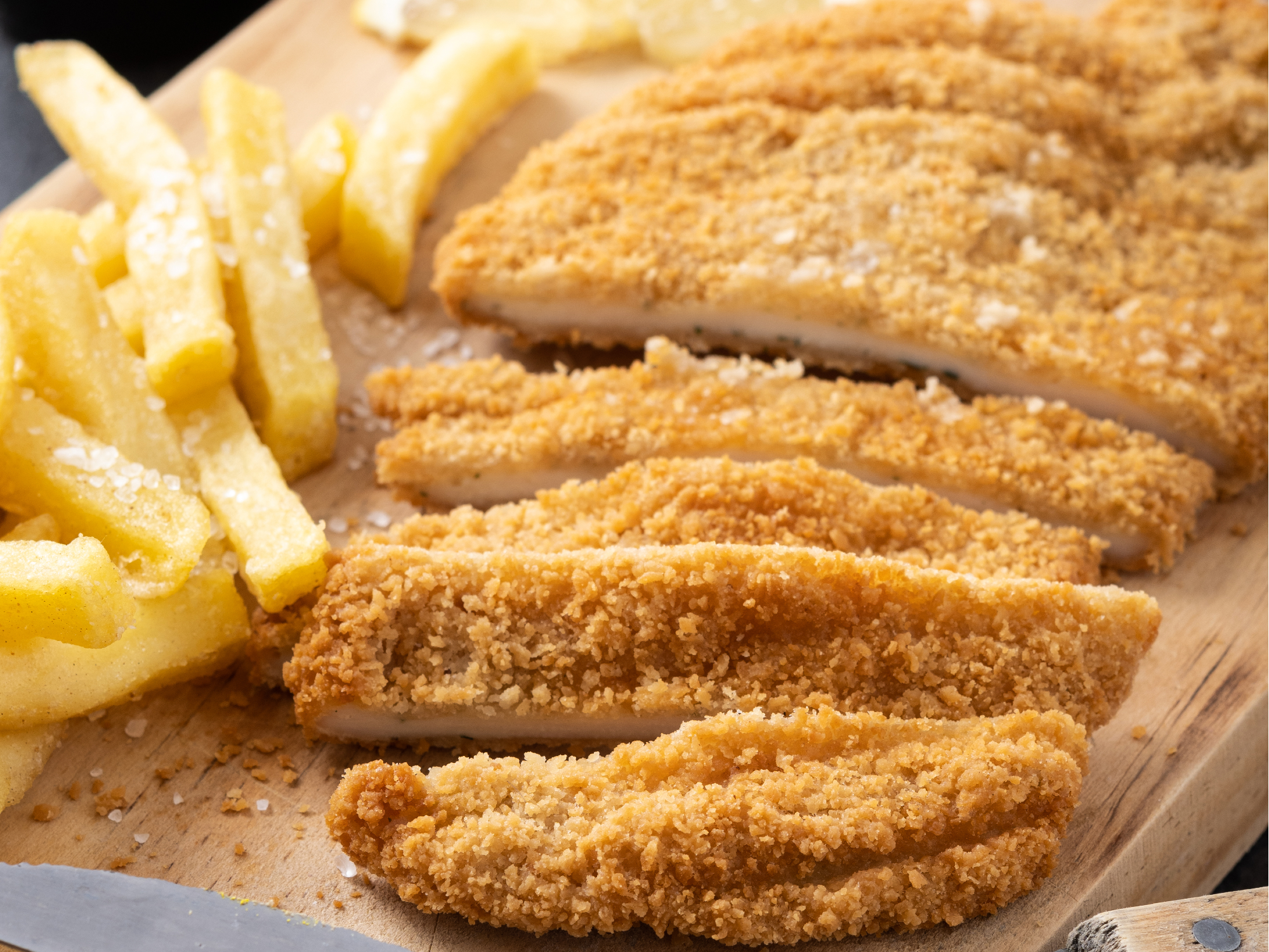 Milanesa de pollo
