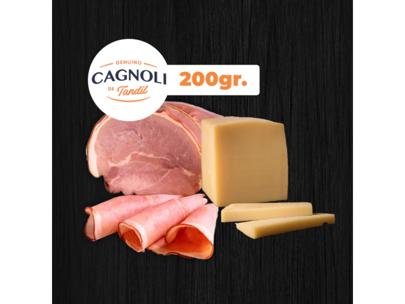 jamon natural coccion lenta + queso