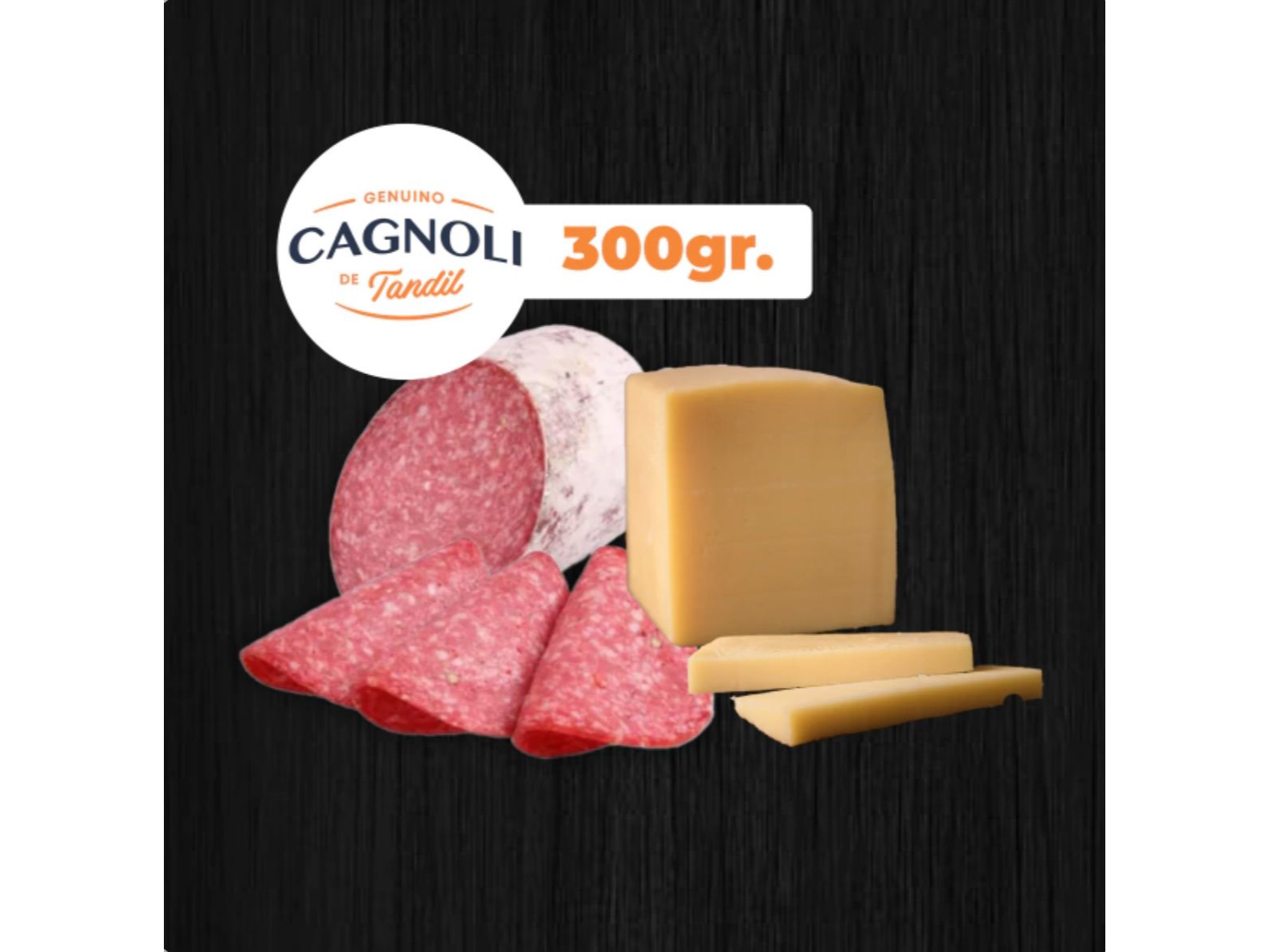 300 g salame milan  + 300 g tybo