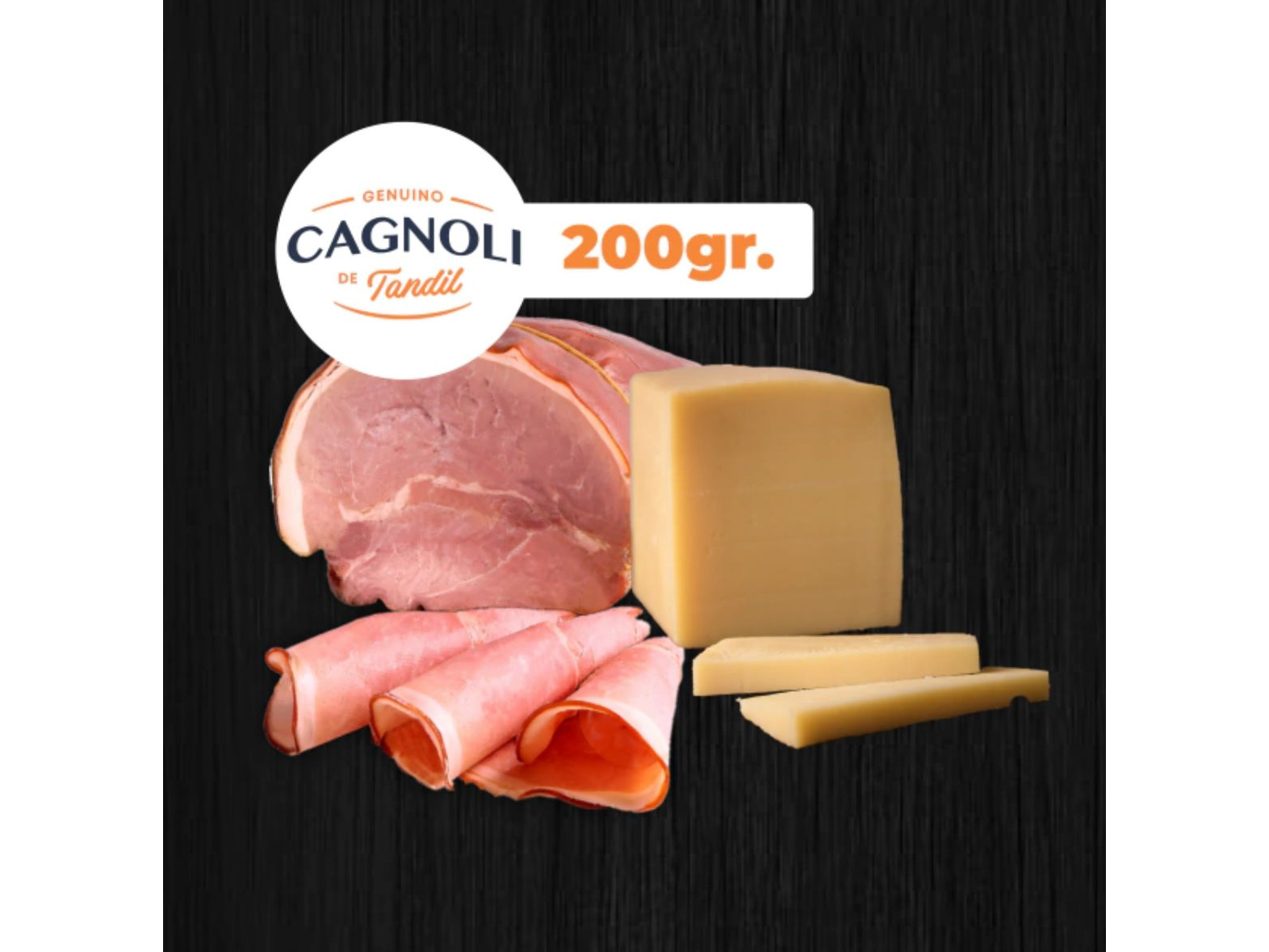 jamon natural coccion lenta + queso