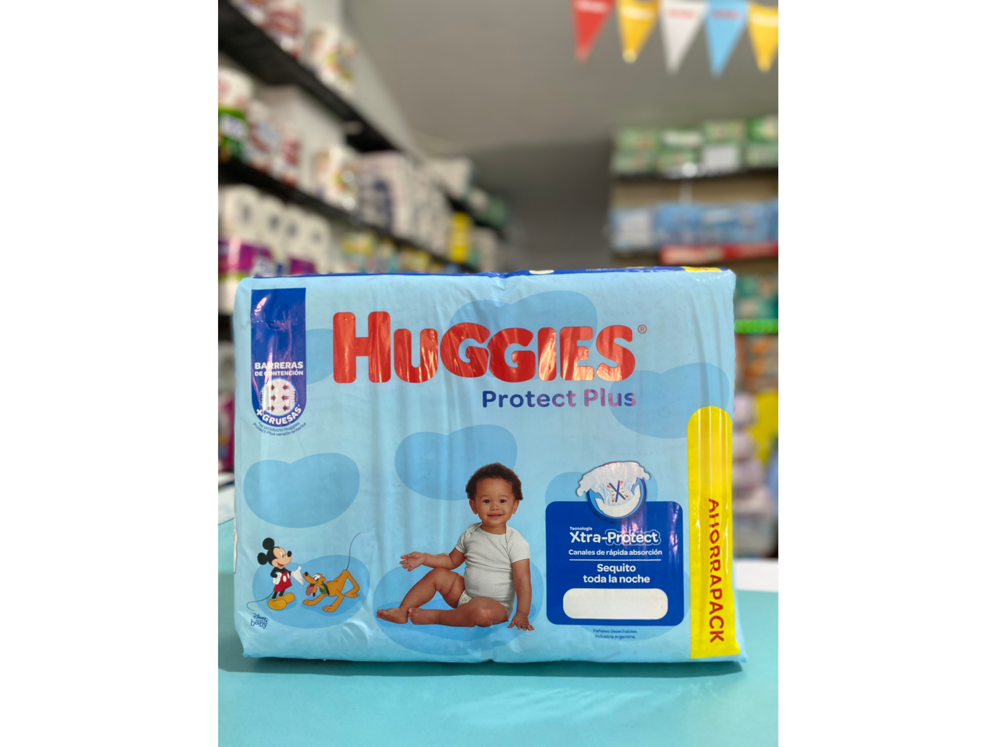 Tus Pañaleras Cba Huggies protect Plus Pack Ahorro