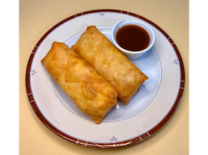 Dos lumpias de Arroz Frito Especial