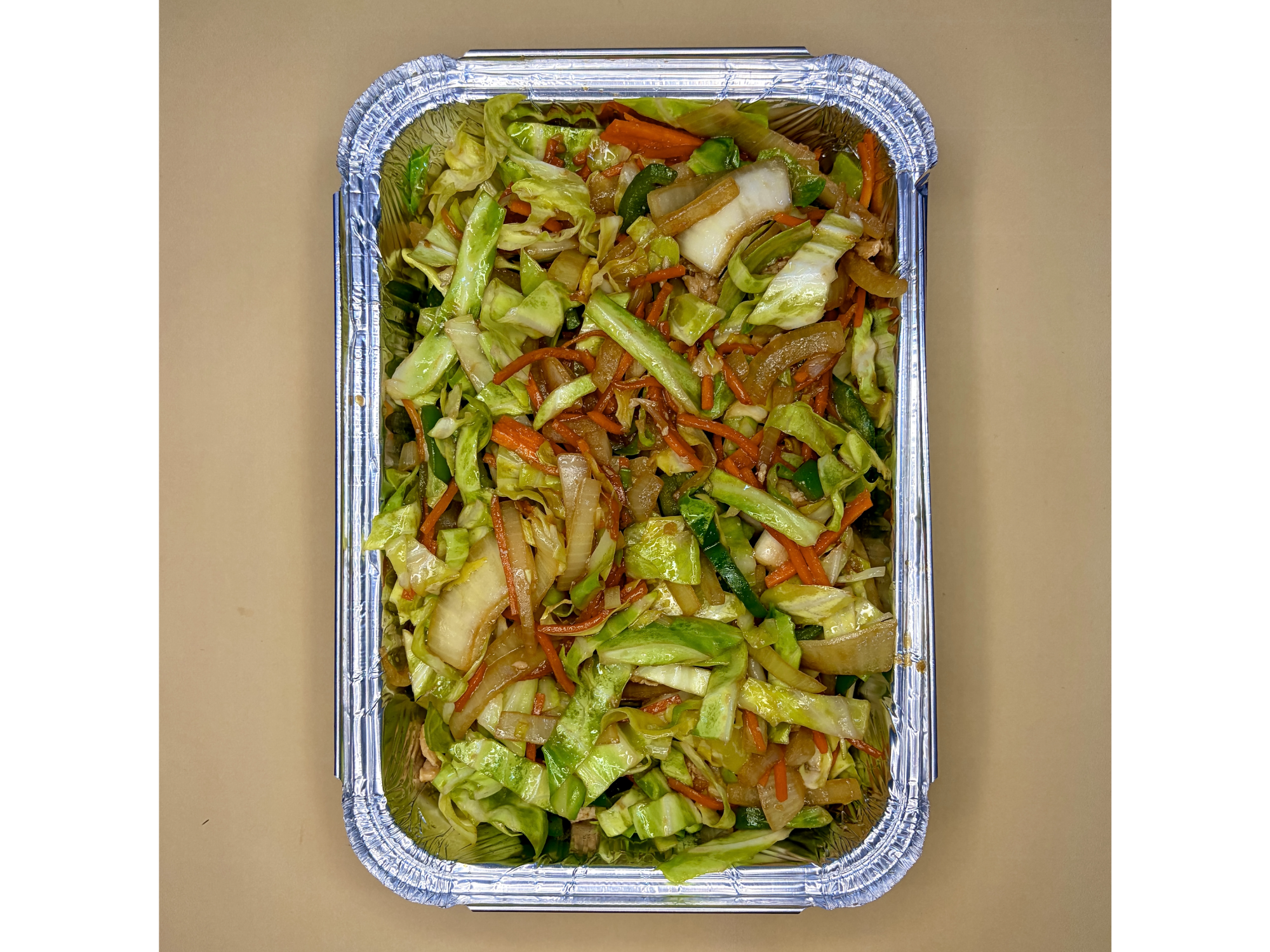 Chop suey con vegetales de Arroz Frito Especial