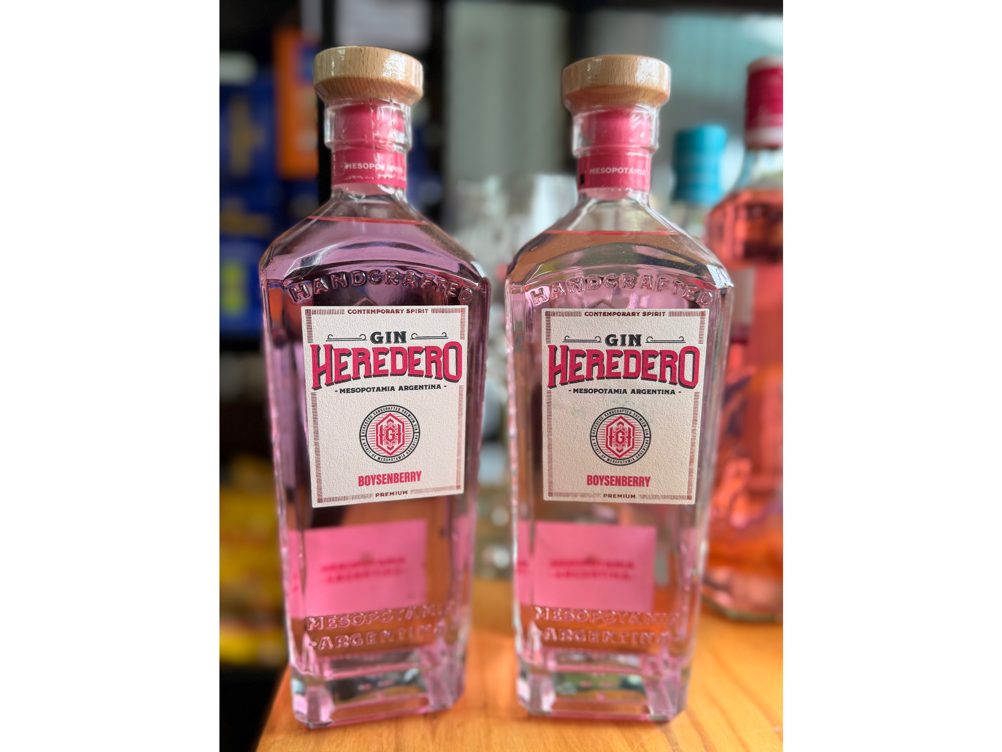 Gin tonic heredero pink