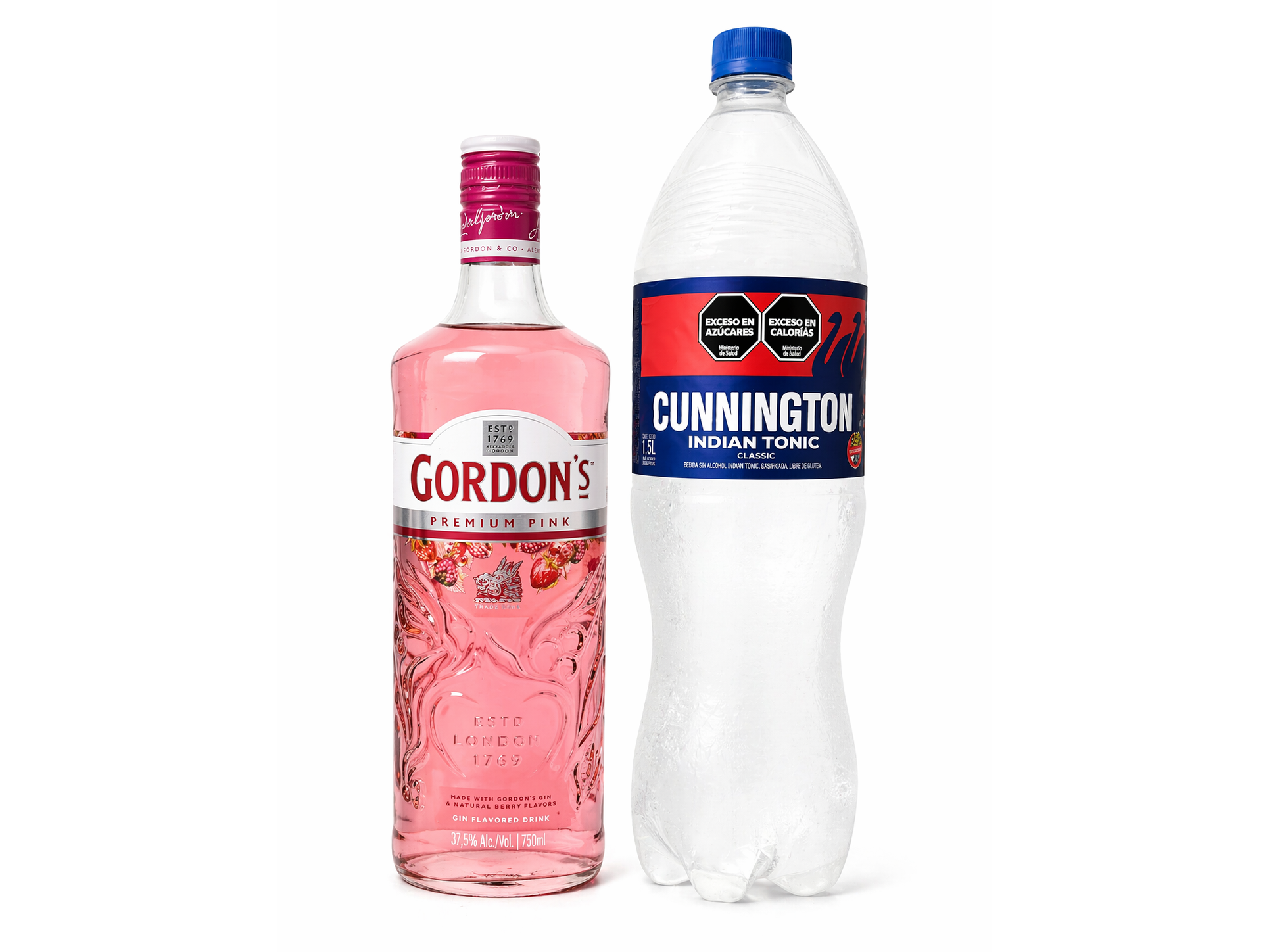 Gin Gordon's rosa + tónica  cunnington 1.5L
