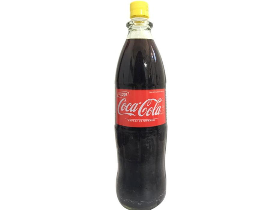 Gaseosa de vidrio RETORNABLE 1.25L