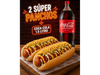 2 SÚPER PANCHOS + 1 COCA 1.5lts