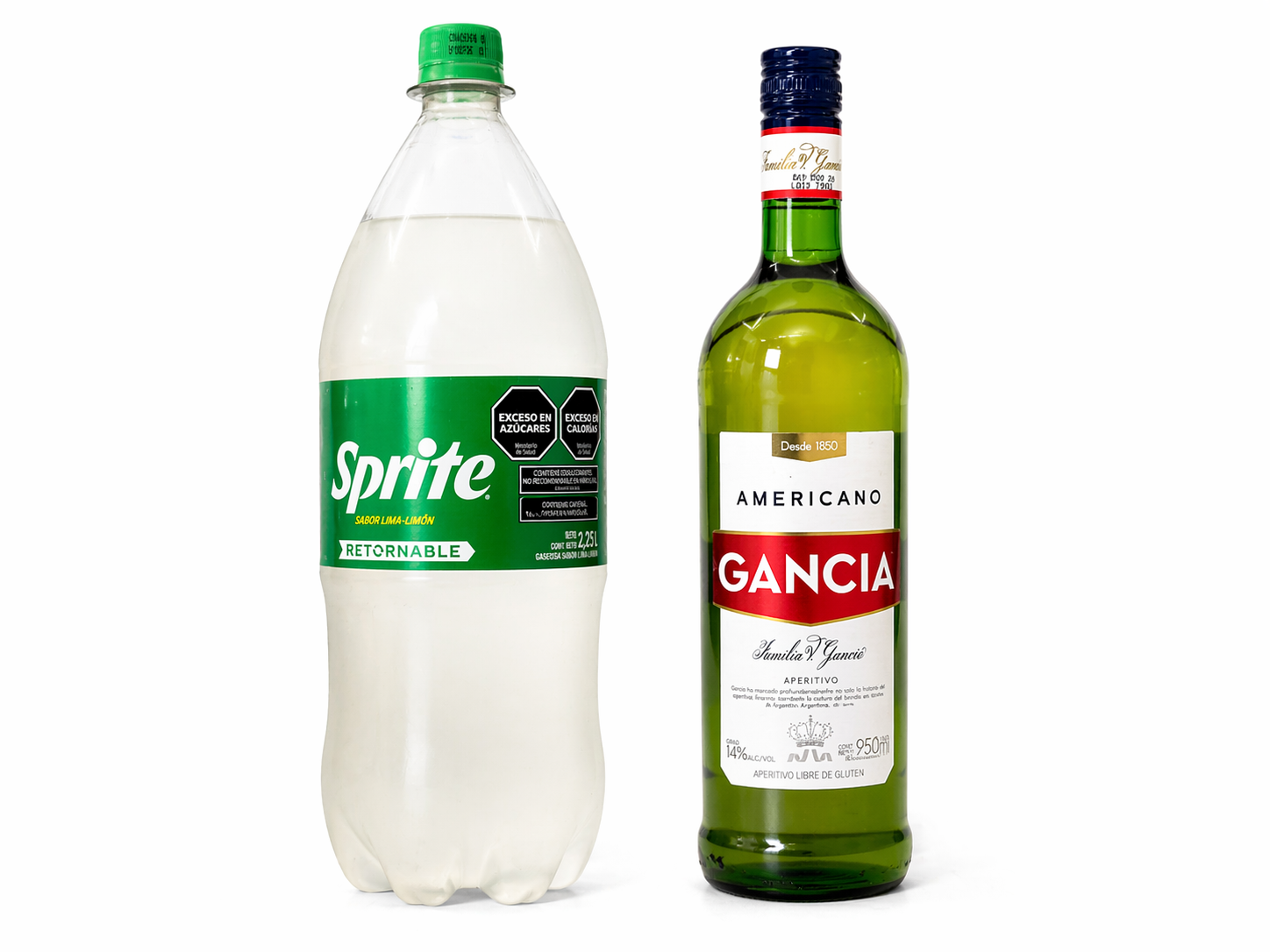 Gancia + Sprite RETORNABLE 2L