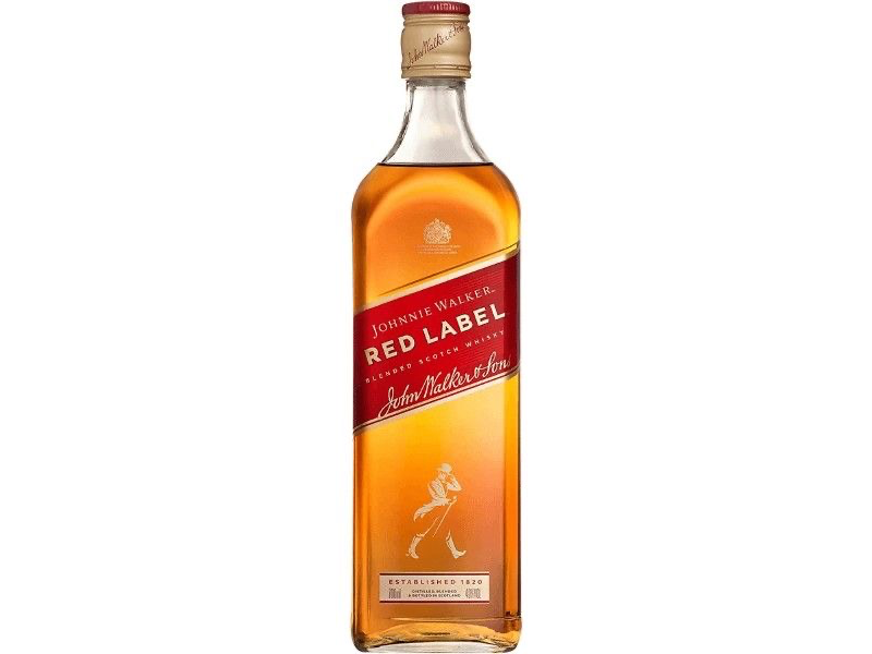 Whisky red label 750ml