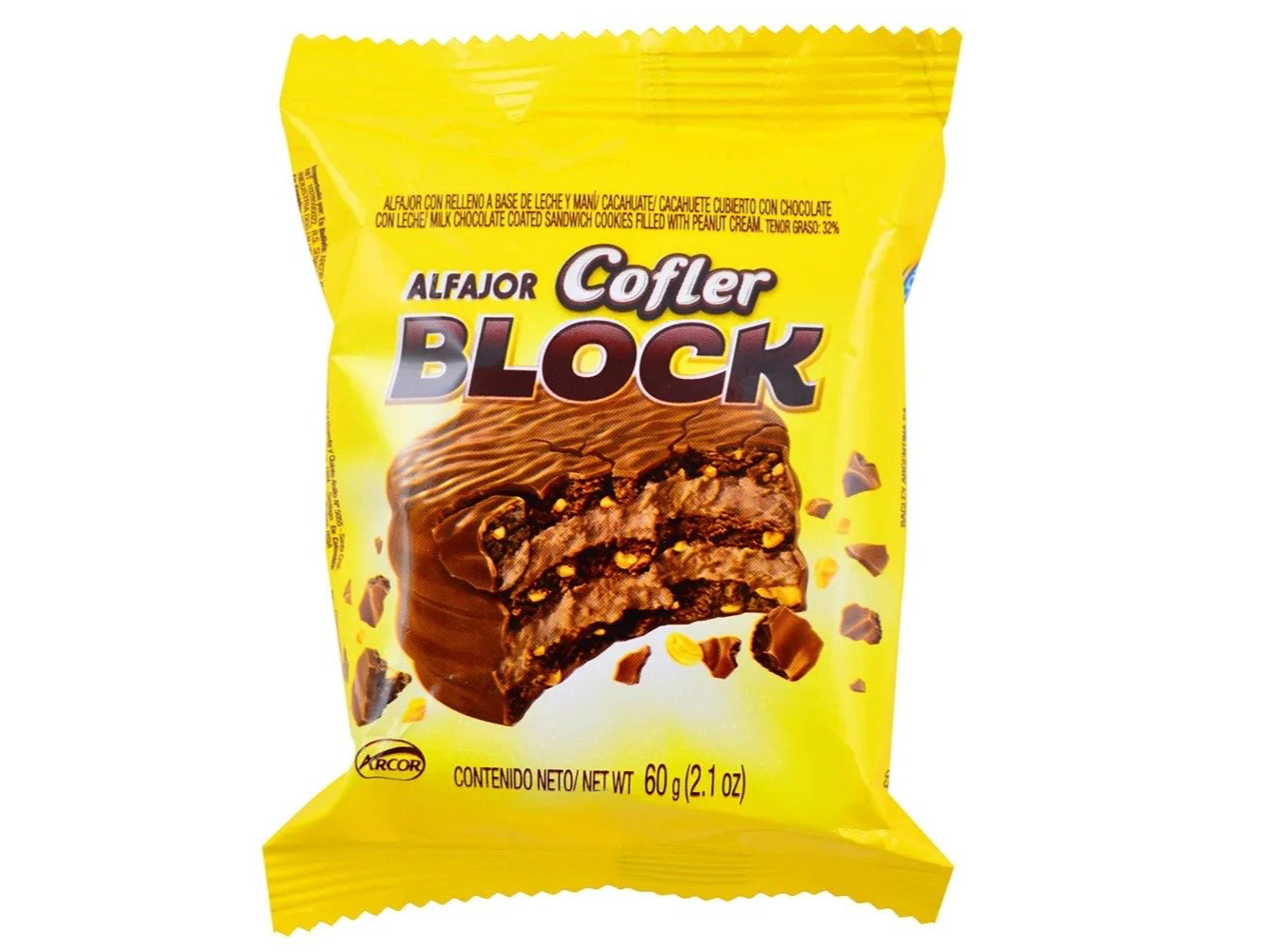 Alfajor cofler block