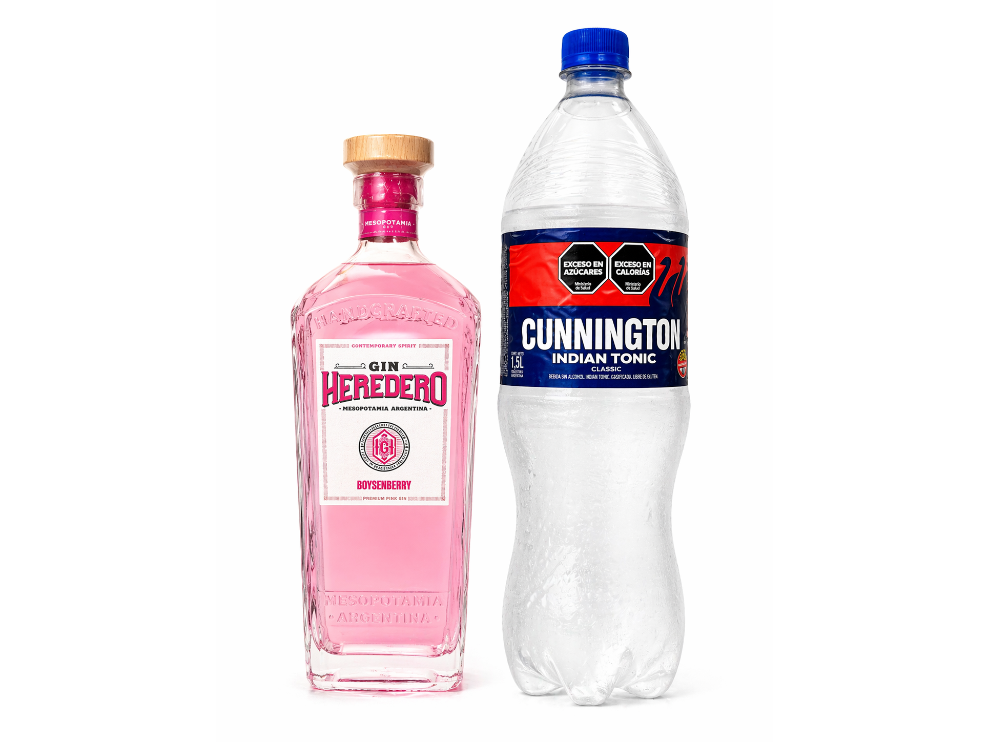 Gin Heredero + tónica cunnington 1.5L