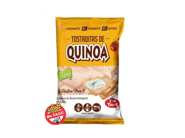 Tostada de quinoa x 120 gr