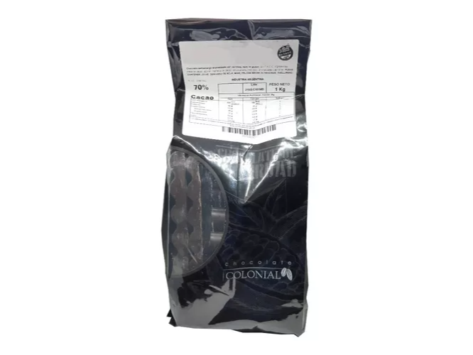 Chocolate 70% cacao x 1 kg