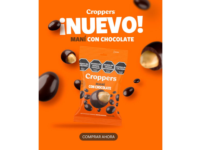 Mani con chocolate x 80 gr