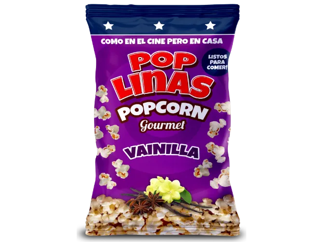 Pochoclo sabor vainilla. PRODUCTO SIN TACC