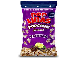 Pochoclo sabor vainilla. PRODUCTO SIN TACC