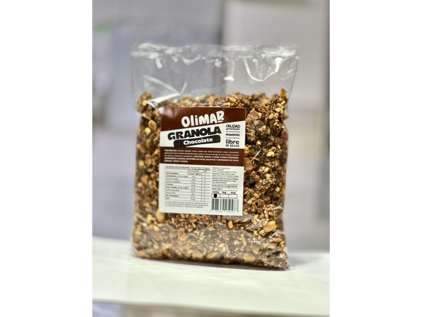 Olimar Granola Chocolate 500g.