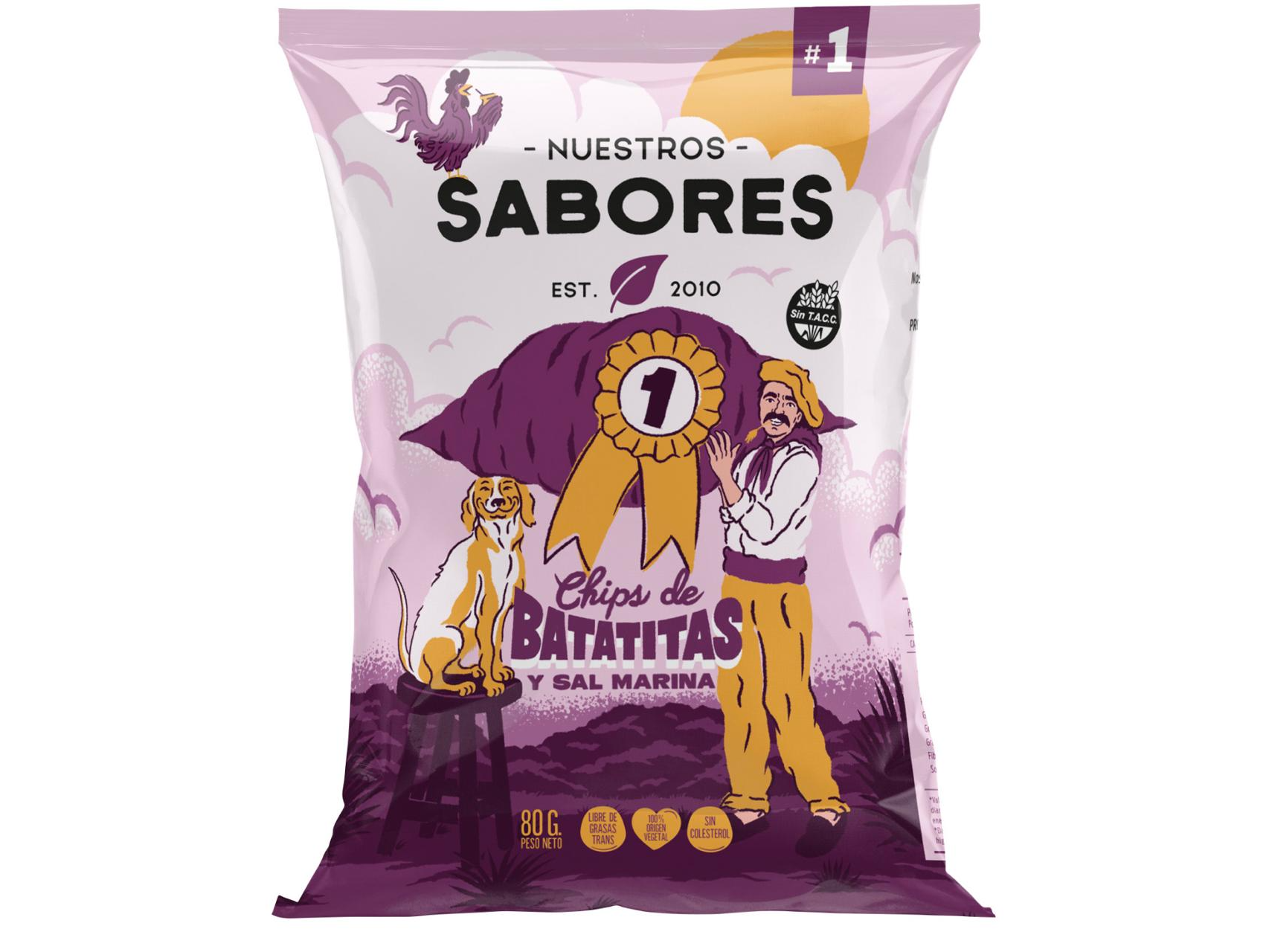 Nuestros Sabores Batatitas 80g. de Zentidos