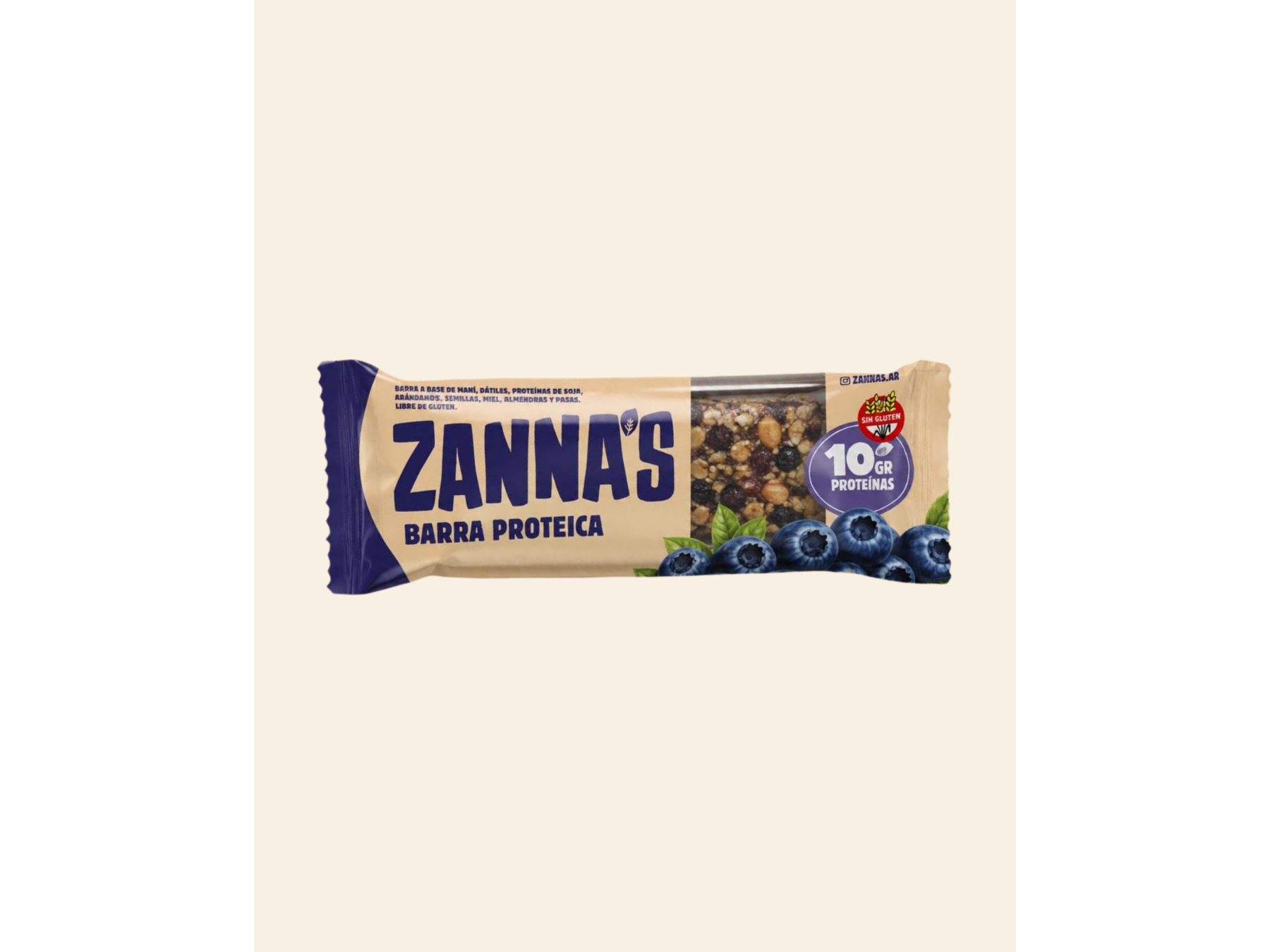 Zanna´s Arándanos 40g. x 12u de Zentidos