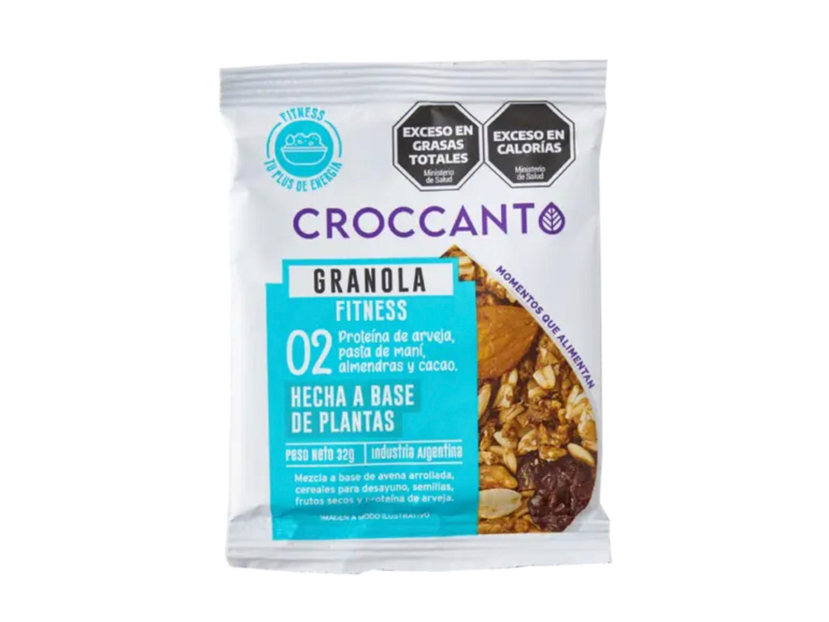 Croccanto Mini Granola 32g. Fitness Display 12u