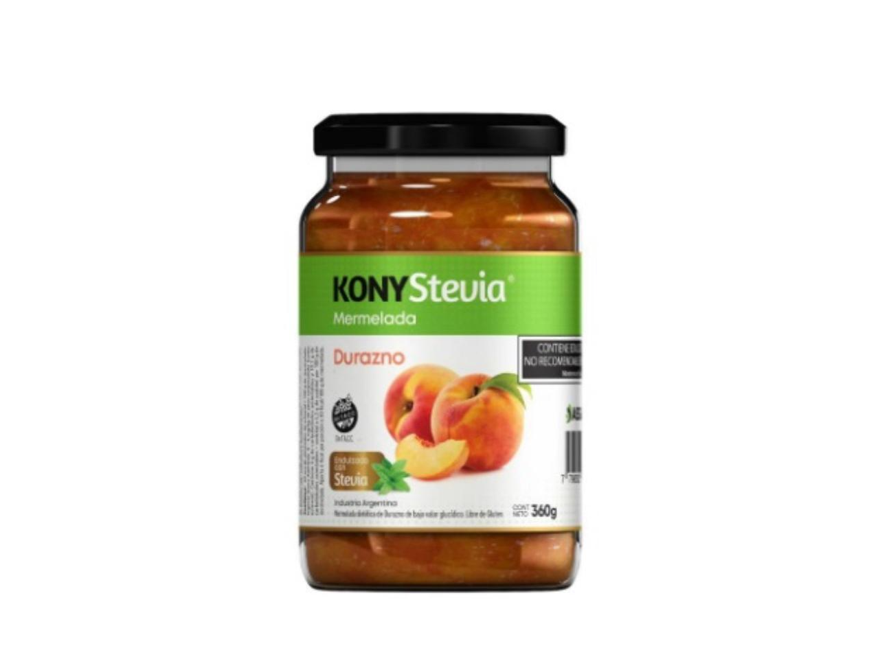 Kony Mermelada c/ Stevia de Durazno 360g