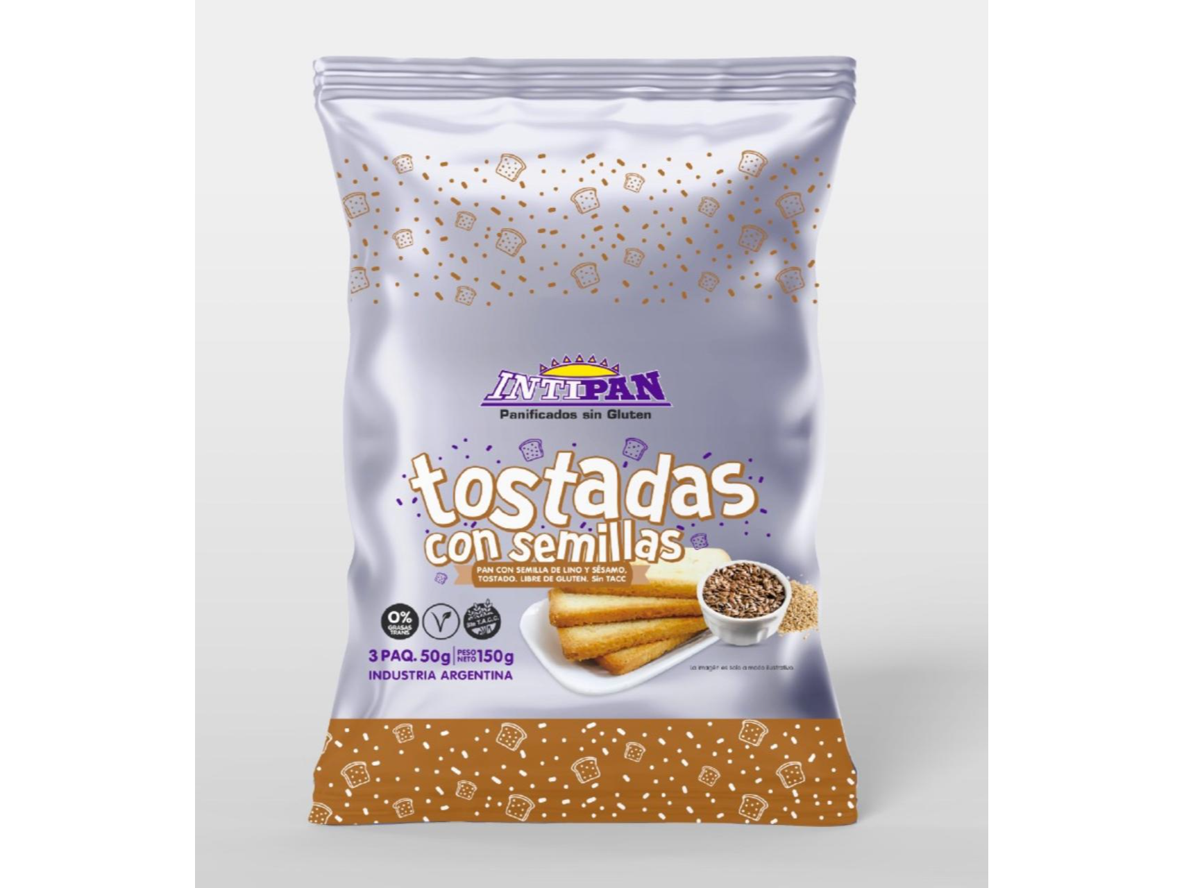 Intipan Tostadas Con Semillas 150g.