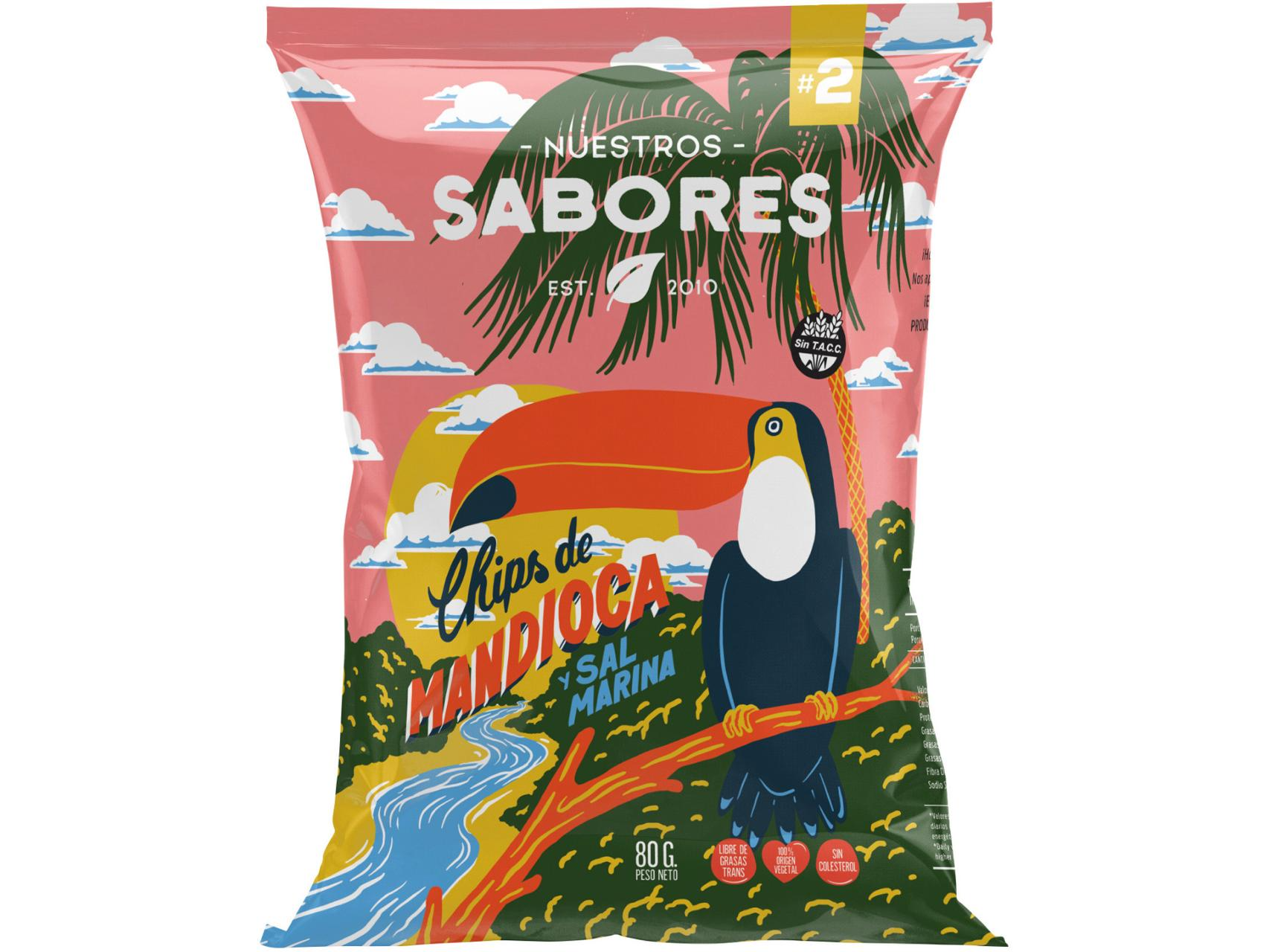 Nuestros Sabores Mandioca 80g.