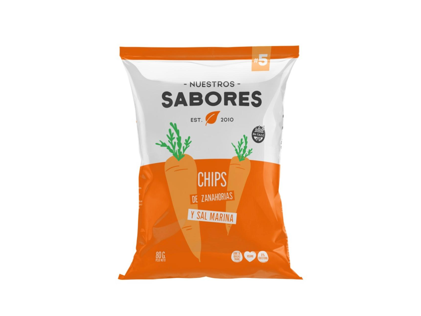 Nuestros Sabores Zanahorias 80g.