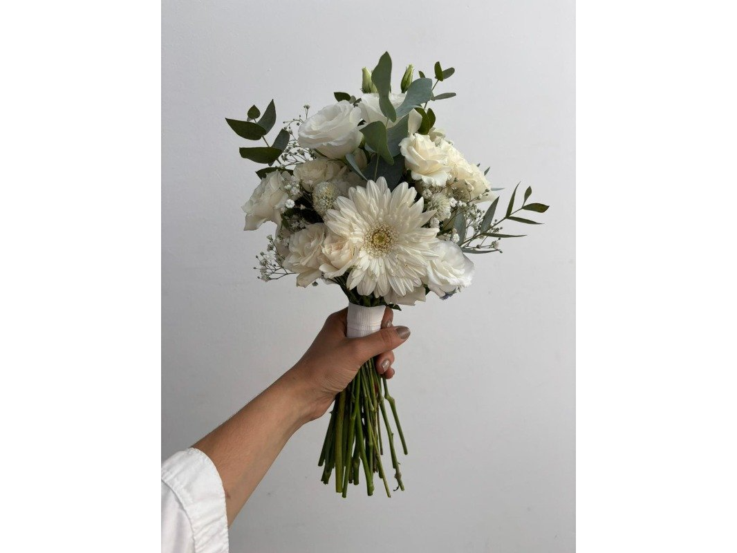 MIX LISIANTHUS Y GERBERA