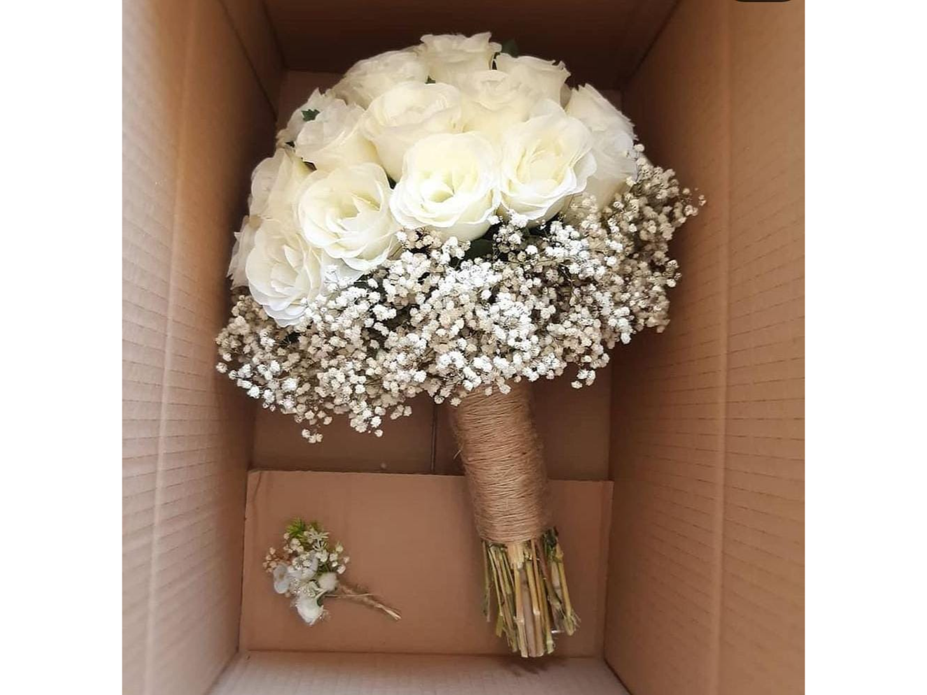 Bouquet Rosas Blancass