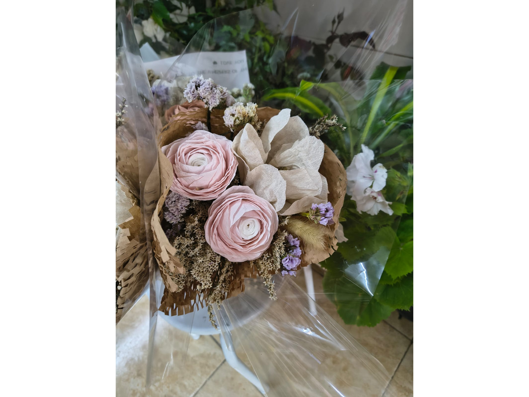 FLORES DE TELA