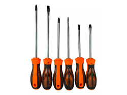 Set X6 Destornilladores Planos Y Phillips Herramienta