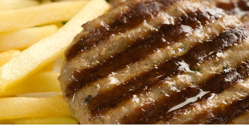 Papas y Hamburguesas