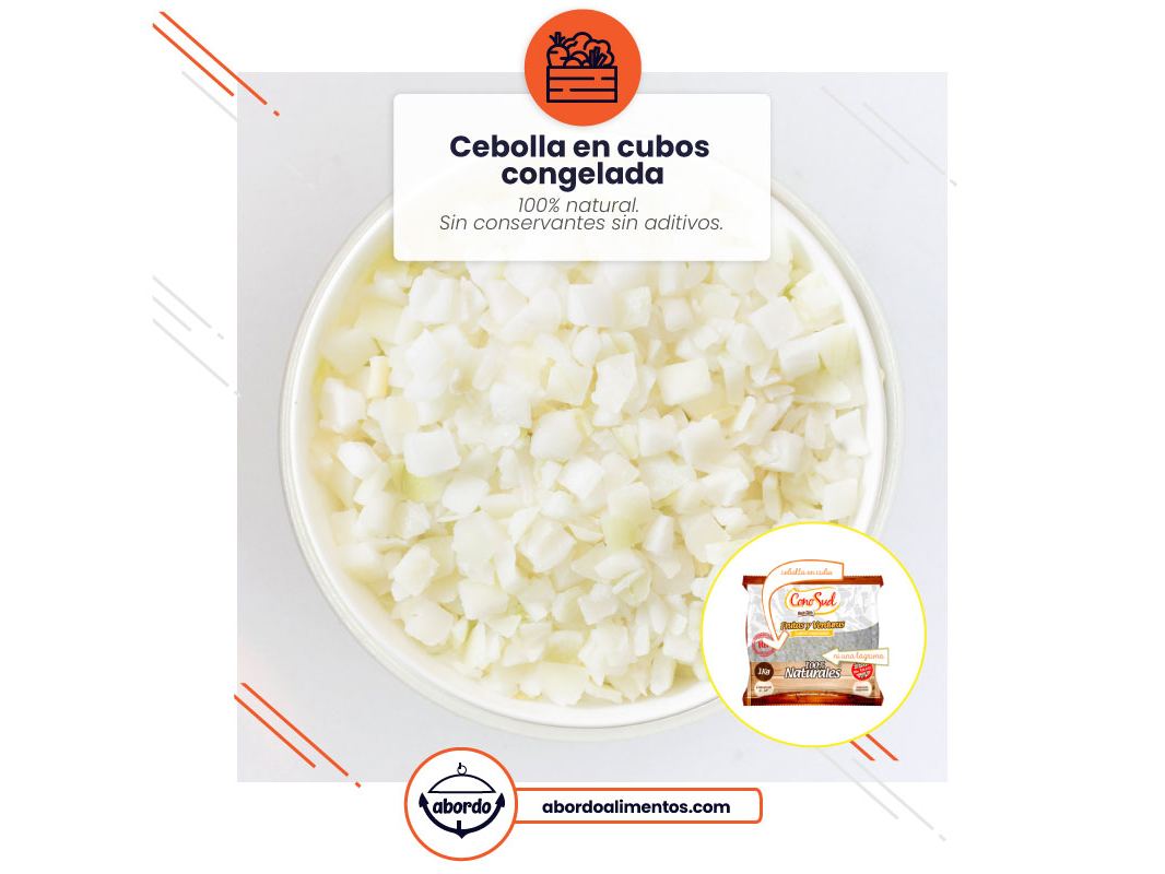 Cebolla en cubo x 1kg - Conosud