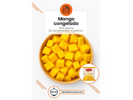Mango en cubos x 1kg - Alif