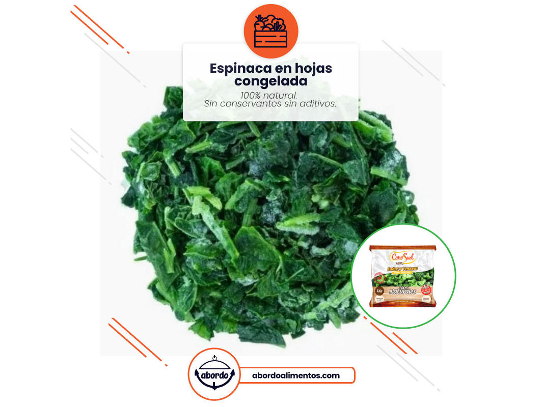 Espinaca congelada x 1 kilo - Conosud