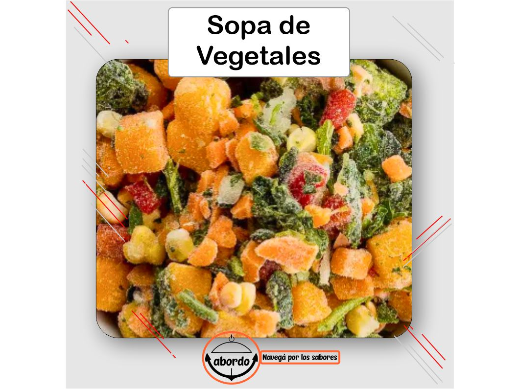 Mix Sopa de Vegetales x 1kg - BULTO X 5 UNIDADES