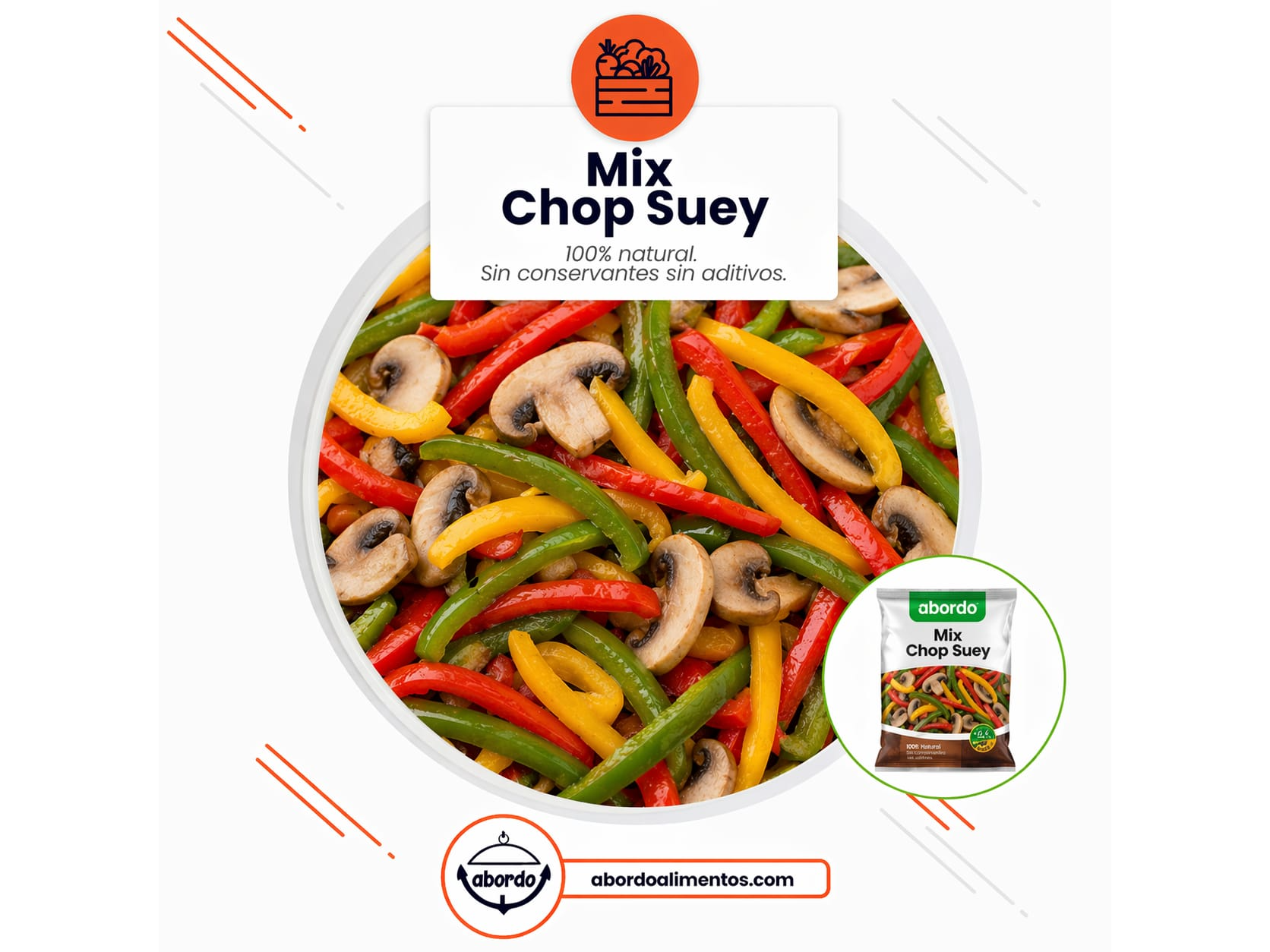 Mix Chop Suey x 1kg - BULTO X 5 UNIDADES