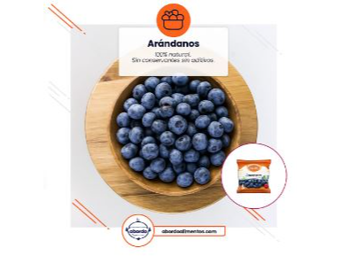 Arandanos x 1kg - BULTO X 5 UNIDADES