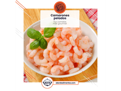 Camarones pelados congelados x 1kg