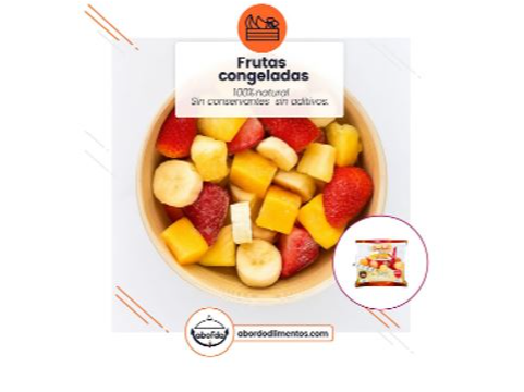 Mix Frutas Tropicales  x 1kg (Banana/Mango/Anana/Frutilla) - Conosud